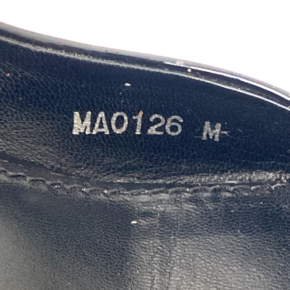 Louis Vuitton Night Bloom Pump Black Patent Leather Ankle Strap Flower Heel 38 - Picture 13 of 15